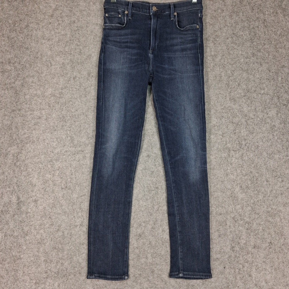 Citizens of Humanity Rocket Crop Jeans Womens 28 Blue High Rise‎ Skinny 1487-689